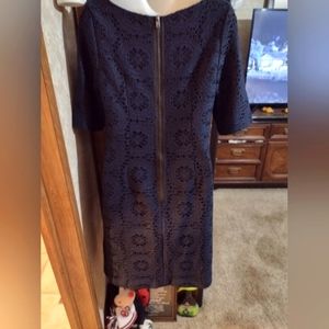 Adrianna Papell Crotchet Dress with Liner size 10